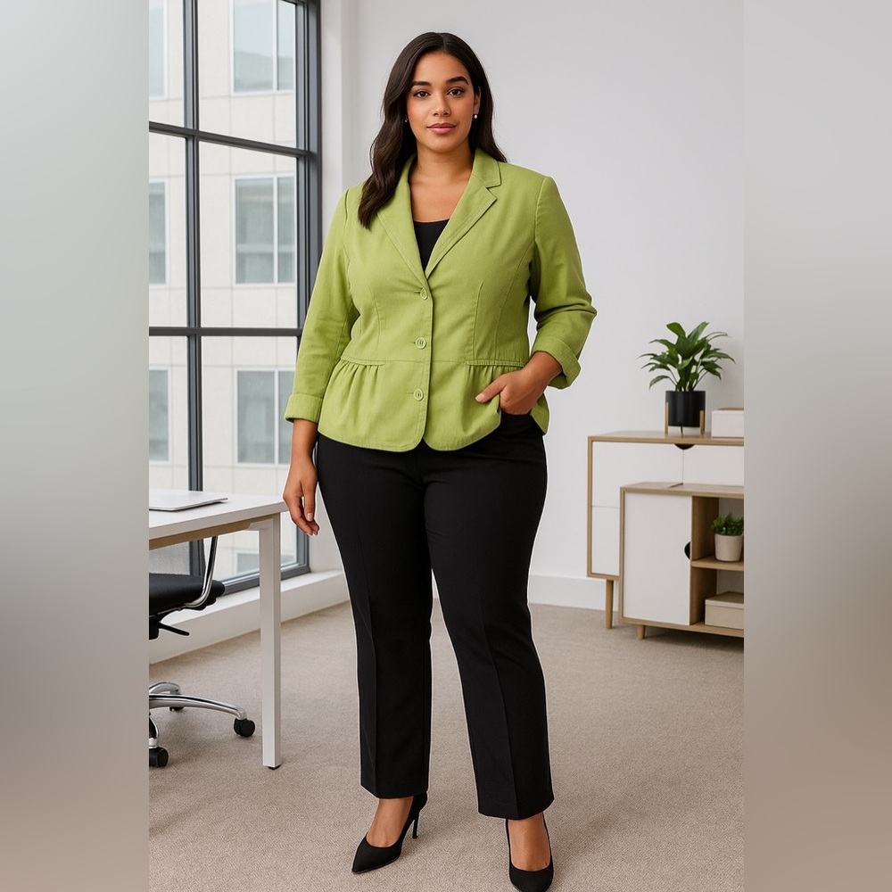 Talbots Green Blazer